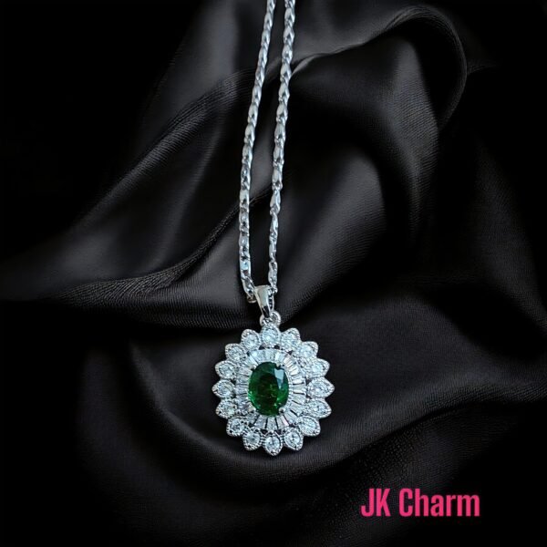 Green stone necklace combo - Image 2
