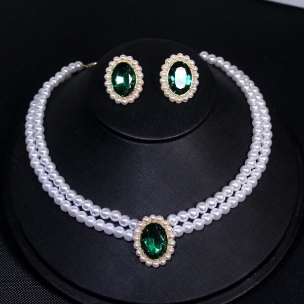 Green stone choker - Image 3
